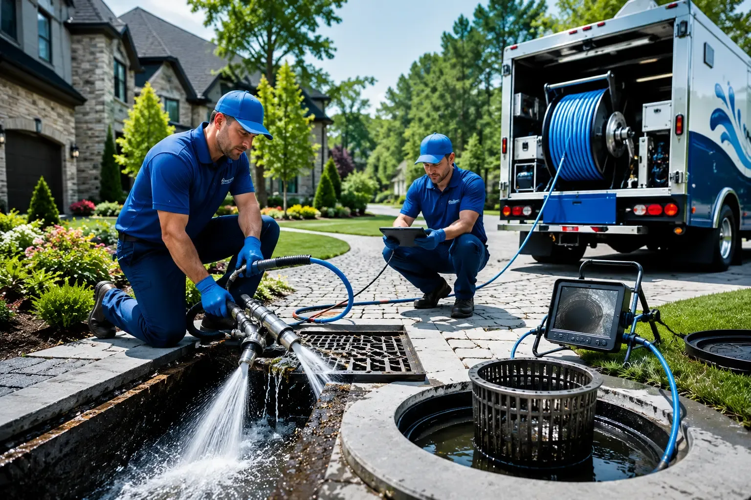 Local outdoor drain cleaning professionals in Lynco, WV