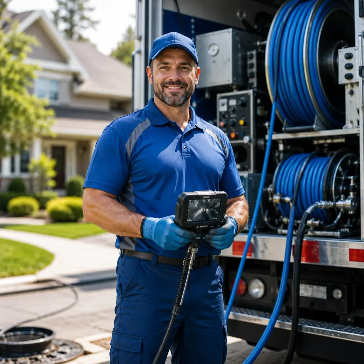 Local outdoor drain cleaning specialists in Lynco, WV